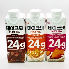 남양 테이크핏 맥스 호박고구마맛 8개 + 고소한맛 8개 + 초코맛 8개 (총24개 배송), 1개, 250ml