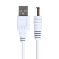 넷메이트 USB 전원케이블 5.5 x 2.5 USB to DC 5V 전원선 1m