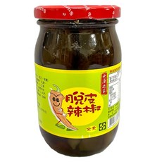 億明食品 無厘之家 剝皮辣椒, 450g, 1個