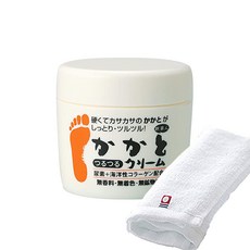 아즈마 상사 [가격 그대로 이마바리 타월 포함] 발뒤꿈치 덩굴 크림 100g(1개), 100g, 1