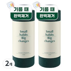 소소이지 이지 원데이 일회용 수세미 60p, 다크그린, 60개입, 2개