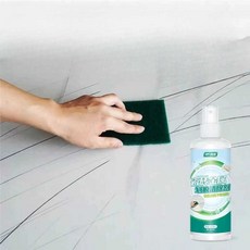 세면대 페인트 욕조 변기 세라믹 욕조코팅 유약 도장 타일 스크래치 제거, 6. 125ml +접착제 제거 키트, 1개