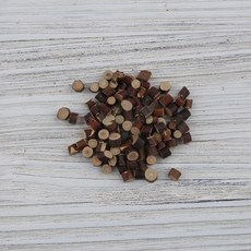 (주)아트인 미니원형 나무조각(50g)