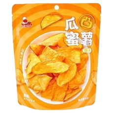 桂福記 地瓜脆片 - 台灣地瓜 手工厚切 非油炸酥脆健康零食, 42g, 1個