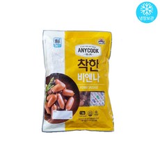사조대림 애니쿡 착한 비엔나 1kg / 대림선 소세지 소시지, 1개