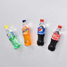 [드그라쎄] 코카콜라 펩시 스프라이트 환타 페트병 미니어처 데코 석고방향제 레진 공예 아트 악세사리 부자재, 펩시콜라