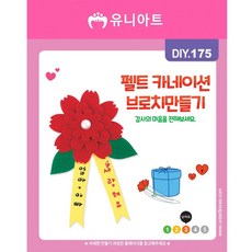 DIY175 펠트 카네이션 브로치만들기_20260201EA