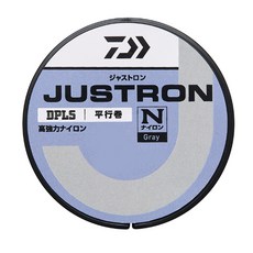 다이와 23년 저스트론 500m 모노라인 나일론 낚시줄[다이와정공], 2.5호_그레이, 1개