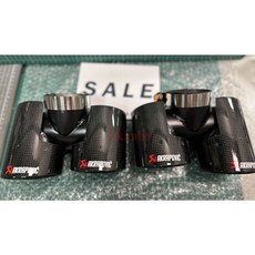適用於 Land Rover Defender 專用 AKRAPOVIČ 雙出尾飾管 四出卡夢排氣管, AK黑碳, SUV