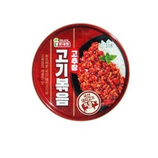 롯데웰푸드 고추장 고기볶음 80g, 3개