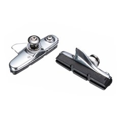 바라딘 BARADINE 자전거 카트리지형 림브레이크 패드 고급형 로드 하이브리드 픽시 캘리퍼 브레이크 고무패드, 1세트