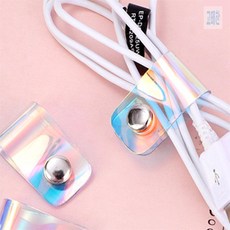 찍찍이 충전기선정리 대형 케이블정리홀더 케이블 선정리 용품, 1개