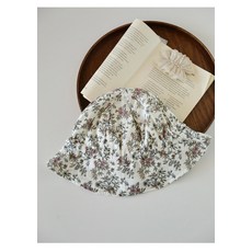 春夏新款嬰兒棉紗漁夫帽ins風寶寶戶外防曬帽子女寶寶透氣遮陽帽