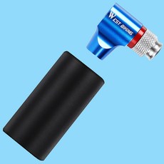 웨스트바이킹 CO2 인젝터 자전거 휴대용 펌프 YPZ087, 1개, 블루