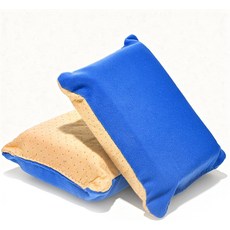 2 PCS 자동차 창문 김서림 방지 스펀지 재사용 가능한 거울 내부의 흡수성 앞유리 청소기 자동 유리 블루+옐로우