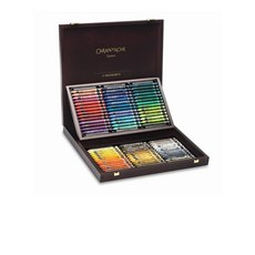CARAN d'ACHE NEOCOLOR II Aquarelle 水溶性蠟筆 84色木盒裝, 1個