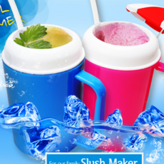 슬러시보틀 슬러쉬 슬러시컵 만들기 메이커, 핑크, 1개