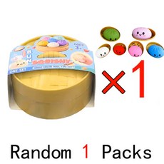 덤플링 스퀴시 미스터리즈 만두 스트레스 해소 피젯 토이 홈 오피스 데스크 액세서리 파티 선물, 16 Random 1 Packs