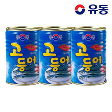 유동 고등어, 3개, 400g
