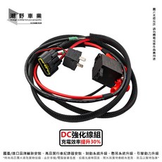 潮野車業 DC 強化線組 適用 RTS 135 RTS 165 充電效率提升30%, 1個