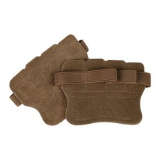 휘잇 원터치 팜가드 가죽 풀업그립 헬스그립 턱걸이그립, 1개, 브라운