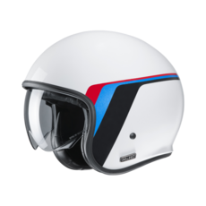 HJC 홍진 오토바이 헬멧 V30 화이트 블랙 오소르 센티 카본 모음 오픈페이스 바이크 스쿠터 헬멧 [한국모터사이클], M, 오소르MC10(화이트)