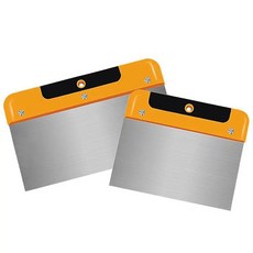 스테인레스 스틸 퍼티 나이프/주걱 4/6/8/10 인치 스크레이퍼 도구 석고 삽 페인트 주걱 홈 장식 벽지 필링, 8 inch, 1개