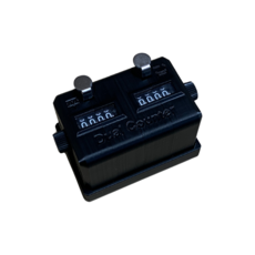 쭈갑 듀얼 카운터기 선상난간 거치대 동봉, 블랙, 1개