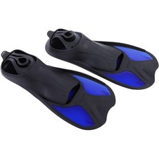 aqxreight 남성 여성 수영 핀 다이빙 오픈 힐 스노클 블루 L un Just The Sizes M 1915922