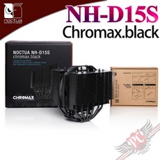 貓頭鷹 Noctua NH-D15S chromax.black 非對稱雙塔六導管靜音CPU散熱器, 詳見包裝