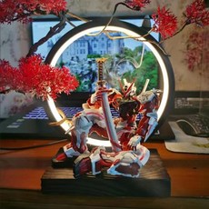 채움다 건담 MG 신생명운 디럭스 레드 이스트 강화 조립 완구, 1개, 레드 리프 라이트 링 플랫폼 모델 본체 미포함