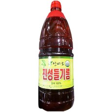 진성 들기름 1.8L 업소용들기름, 1개