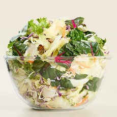 베이직온 진공포장 탄산세척 대용량 샐러드 컬러풀, 1개, 500g