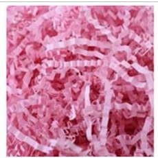 100G 拉菲草紙絲 細厚紙絲 褶皺紙絲 包裝用品 緩衝用品 裝飾紙絲 包裝紙絲 好好逛文具小舖 Pomei, 6-03005 褶皺紙絲/櫻花粉/小包, 1個