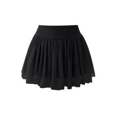 高腰飛紗網球風短裙 瑜珈健身服