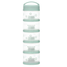 모윰 5단 분유케이스, 민트 색상, 3개
