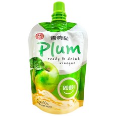 十全果醋 青梅醋 即飲醋 水果醋 方便攜帶 健康美味, 100ml, 1個