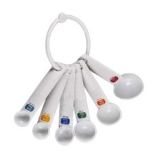 탐구과학 실험교구 부피측정 계량스푼 6종 계량수푼 과학완구 과학실험세트 실습수업, 3개