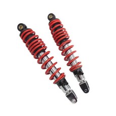 스쿠터 서스펜션 m95c 호환 리어 튜닝 수리 정비 교체 부품, 8. 320mm 빨강색 한 쌍