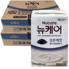 뉴케어 고소한 검은깨 200mlx30개x2박스 일반 노인 환자 균형 영양식, 300ml, 60개