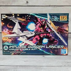 BANDAI 1/144 HG #18 槍騎兵型脈衝鋼彈 鋼彈創鬥者 潛網大戰 模型 盒損特價, 1個