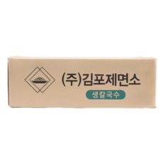 김포제면소 생칼국수면 10kg 50인분 대용량 업소용, 1개