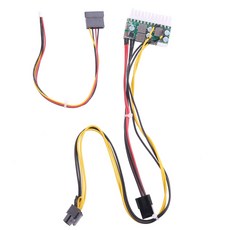 PCI-E 6PIN 입력 DC 12V 300W DC-ATX-300W 24PIN PICO ATX 스위치 PSU 전원 공급 장치 모듈, 그림처럼