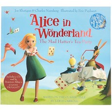 Alice in Wonderland 이상한나라의 앨리스 모자장수의 티파티 CD포함 유아 초등 영어원서 그림책