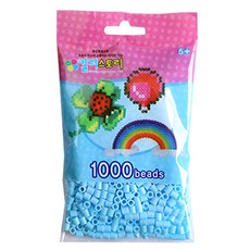 컬러비즈 5mm55g1000개900원, S59_싱글비즈 연하늘(Light-Sky), 1개
