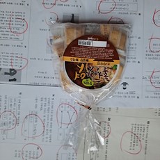 [본사직영] 국내산 홍천잣 엿 어르신 할머니 웰빙 주전부리 간식 프리미엄잣엿, 130g, 1개