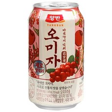 동원 양반 오미자 제로 340ml 24캔 탕비실 음료수, 24개, 190ml