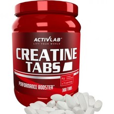 Activlab 크레아틴 정 크레아틴 모노하이드레이트 4000mg 300정 석류향 보디빌딩 피트니스 크로스핏 역도 파워리프팅 3회 실험실 테스트 완료, 1개