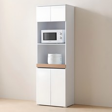 바로방가구 히트 1800 주방 틈새 렌지대 광파형 정수기 다이, 화이트오크, 5단