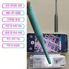구강카메라 구강내시경 촬영장비 연결 진단도구 제품 치아 치과카메라 교정 입안 이빨 치과, 5.노블블랙 300만화소